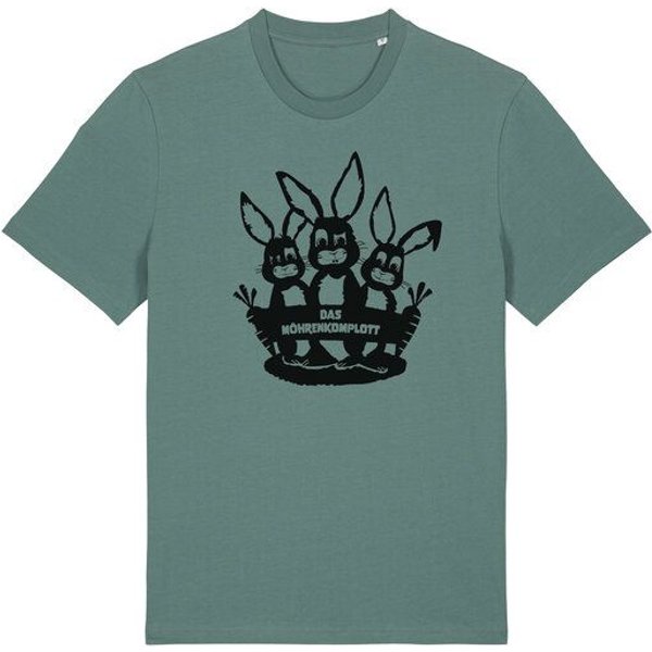 päfjes Das Hasen Möhrenkomplott - Fair Wear Männer/Unisex T-Shirt