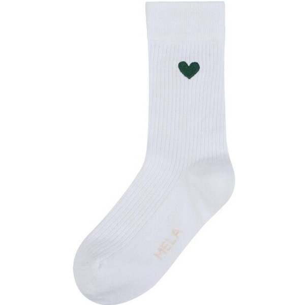 MELA Gerippte Socken Stickerei 1er Pack