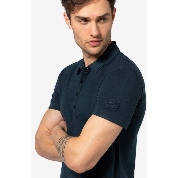 super.natural Polo-Shirt POLO BIO für Herren, Merino