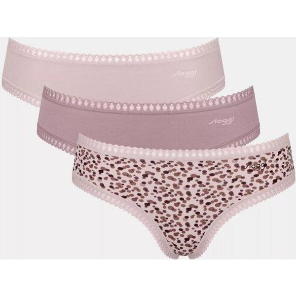 Sloggi 3er Pack GO Crush Hipster Slip Bio-Baumwolle