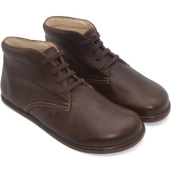 Pololo knöchelhoher Barfußschuh "Dublin", pflanzlich gegerbtes Leder