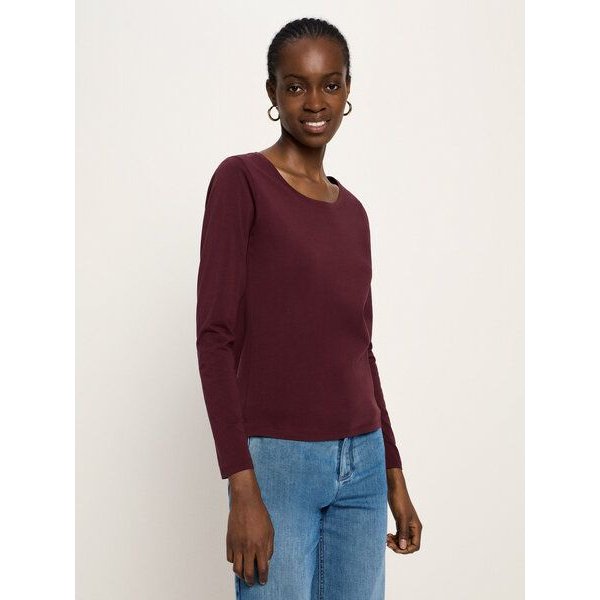 LANIUS Langarmshirt (GOTS) aus Bio-Baumwolle