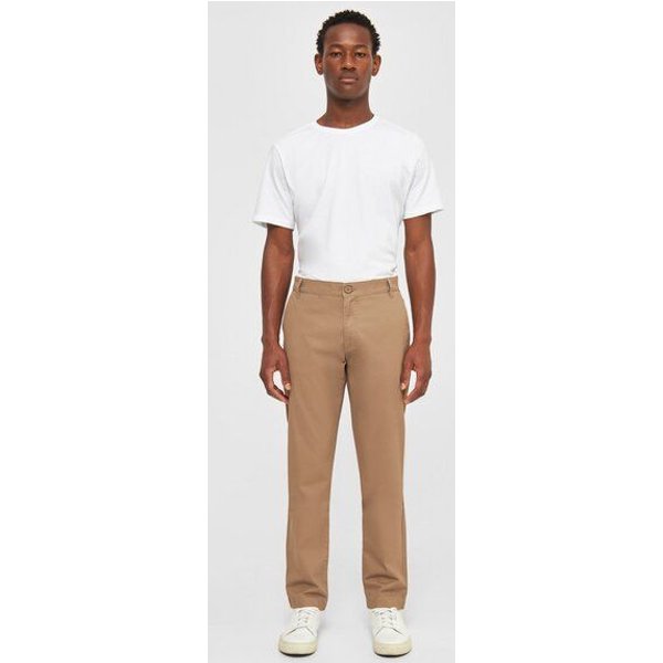 KnowledgeCotton Apparel Chinohose - LUCA Slim Fit chino pant - mit Bio-Baumwolle
