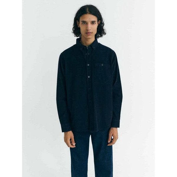 thinking mu Herren Hemd - Corduroy Anto Shirt - aus Baumwolle