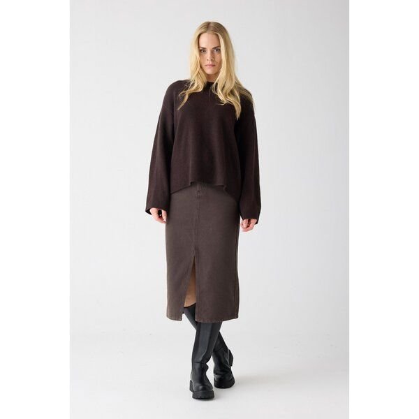 KnowledgeCotton Apparel Twill-Rock aus Bio-Baumwolle ROC/GOTS/Vegan