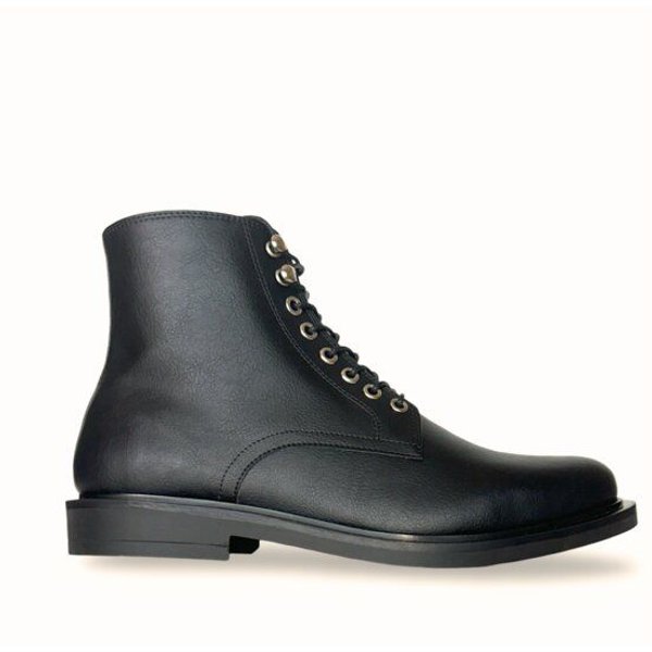 Nae Vegan Shoes NAE | Jules Vegane Herrenstiefel – Schnürstil mit Reißverschluss