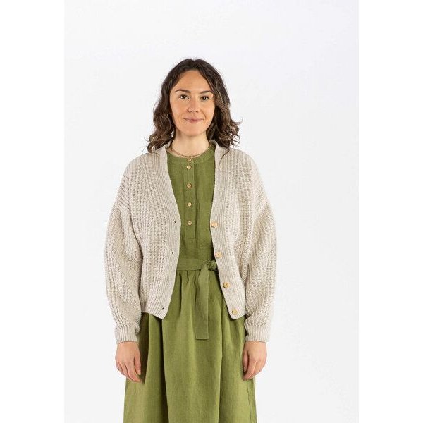 Matona Strickcardigan für Frauen aus Baumwolle und Lammwolle / Organic Knit Cardigan