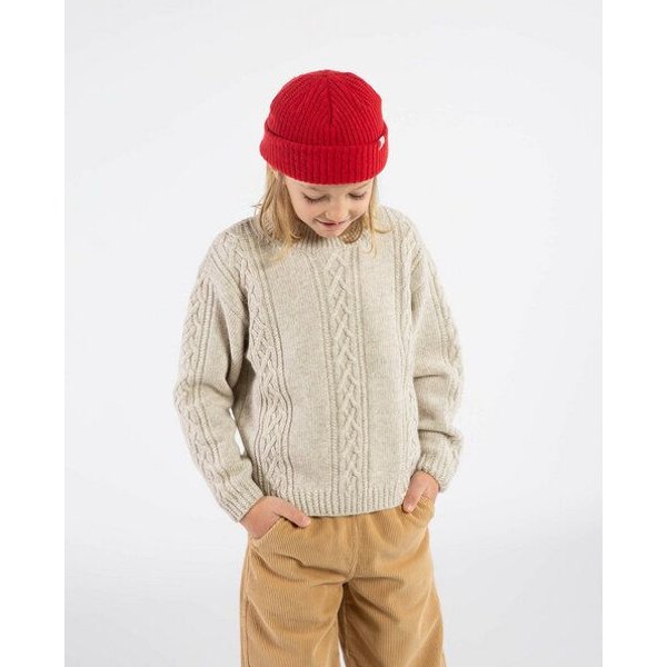 Matona Strickpullover für Kinder aus Baumwolle und Wolle / Easy Sweater