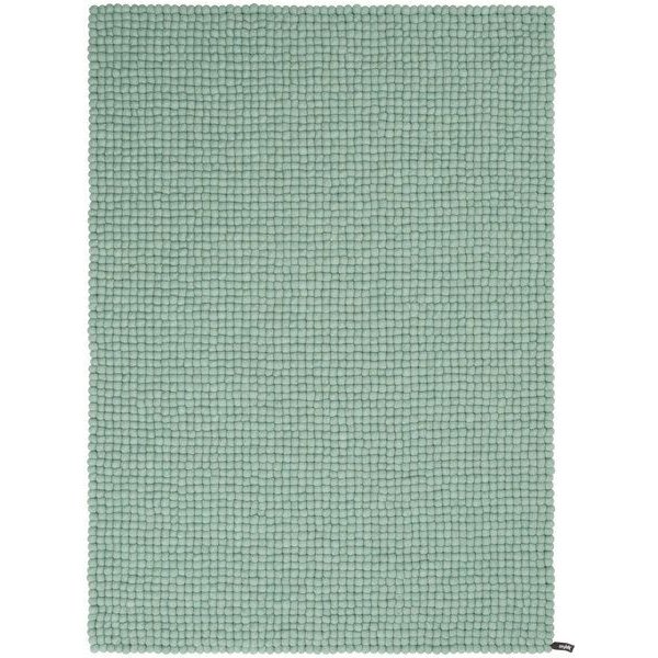 myfelt Filzkugelteppich rechteckig, 100% Schurwolle