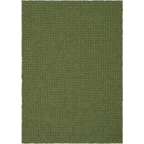 myfelt Filzkugelteppich rechteckig, 100% Schurwolle