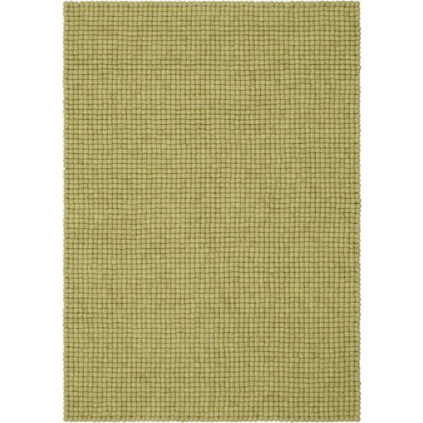 myfelt Filzkugelteppich rechteckig, 100% Schurwolle