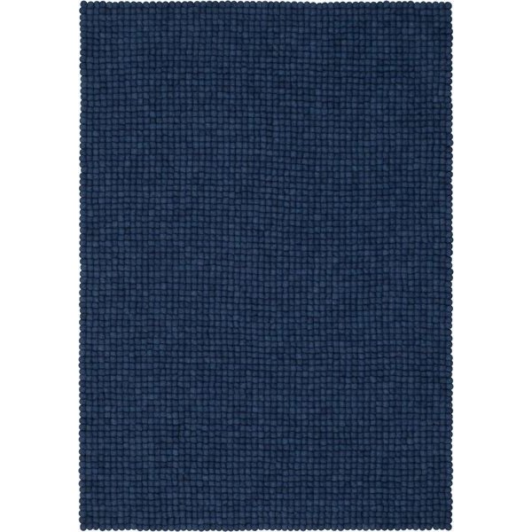 myfelt Filzkugelteppich rechteckig, 100% Schurwolle