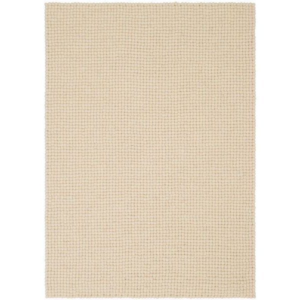 myfelt Filzkugelteppich rechteckig, 100% Schurwolle