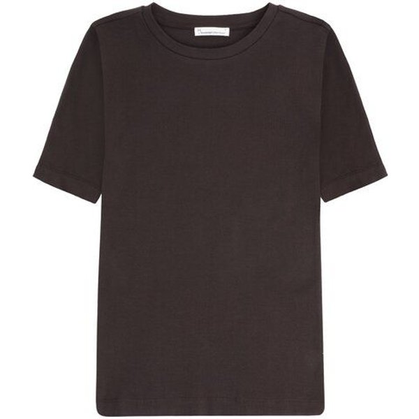 KnowledgeCotton Apparel T-Shirt - Rib t-shirt - aus Bio-Baumwolle
