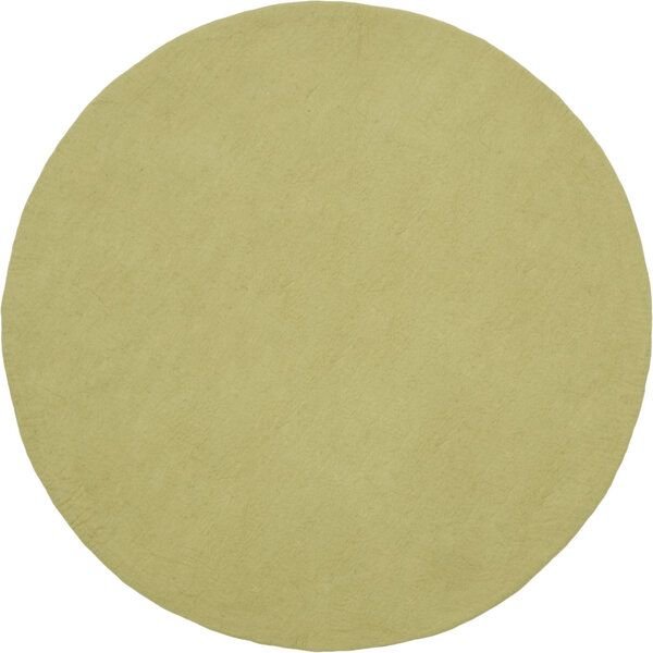 myfelt Filzteppich rund, 100% reiner Schurwolle