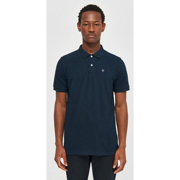 KnowledgeCotton Apparel Poloshirt - ROWAN - aus Bio-Baumwolle