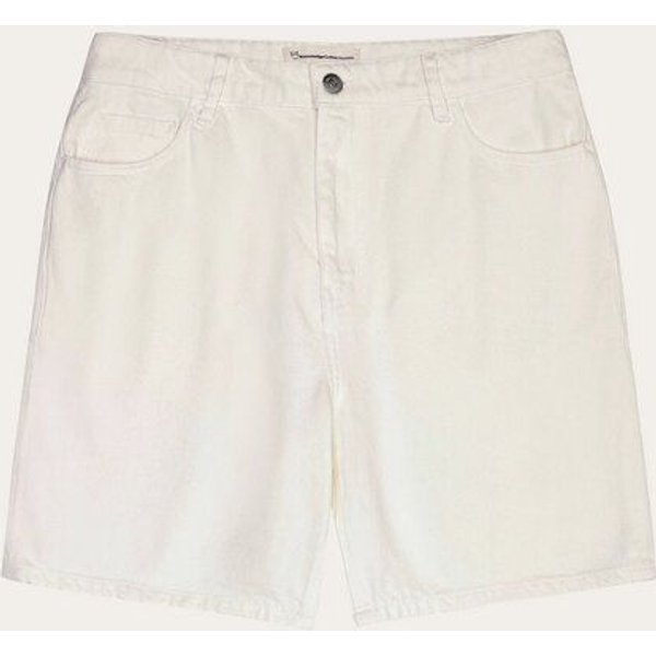 KnowledgeCotton Apparel Flint Raw Twill Short Herren