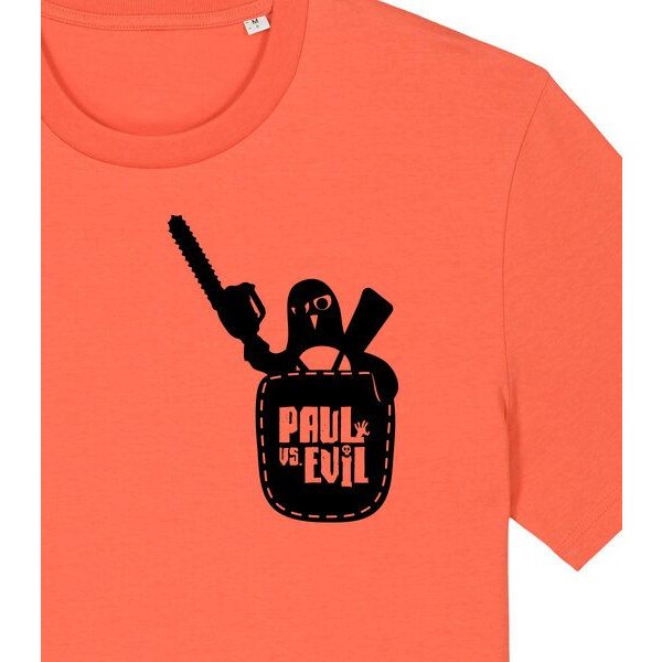 päfjes Pinguin Paul vs. Evil - Fair Wear Männer Bio T-Shirt