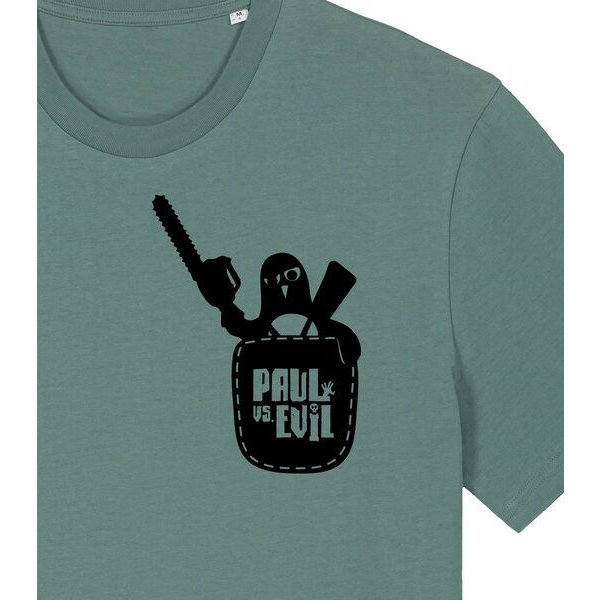 päfjes Pinguin Paul vs. Evil - Fair Wear Männer Bio T-Shirt