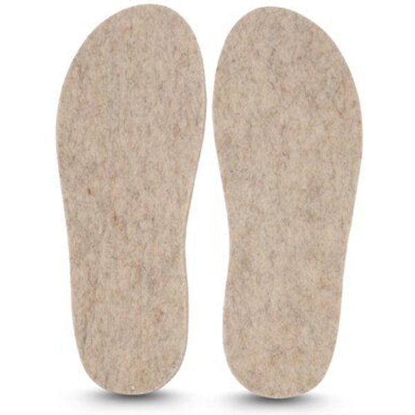 WoolFit Extra dicke Filz-Einlagen aus 100% Wolle 7mm Einlegesohlen