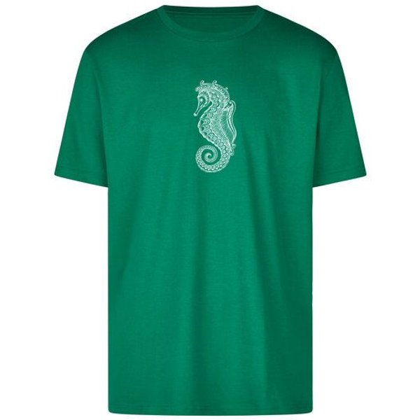 Brandless Basic Bio T-Shirt (men) Nr.3 Seepferd GOTS