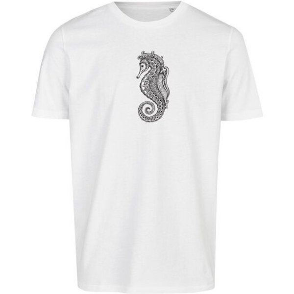 Brandless Basic Bio T-Shirt (men) Nr.3 Seepferd GOTS