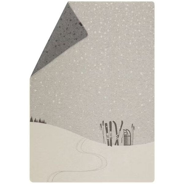 David Fussenegger Silvretta Flanelldecke “Ski & Rodel” 200 x 140 cm