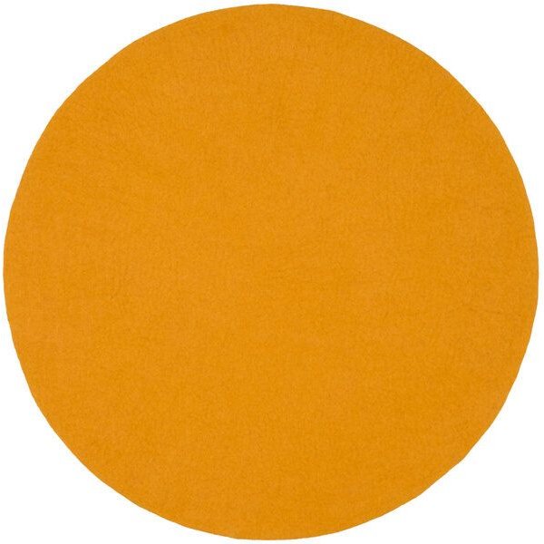 myfelt Filzteppich rund, 100% reiner Schurwolle