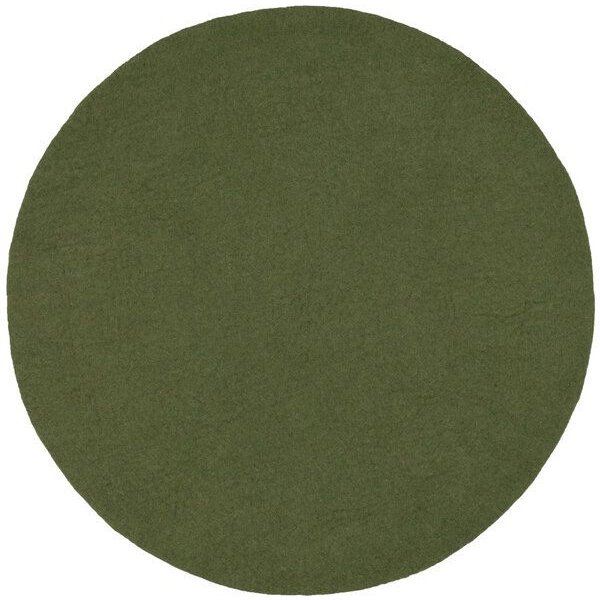 myfelt Filzteppich rund, 100% reiner Schurwolle