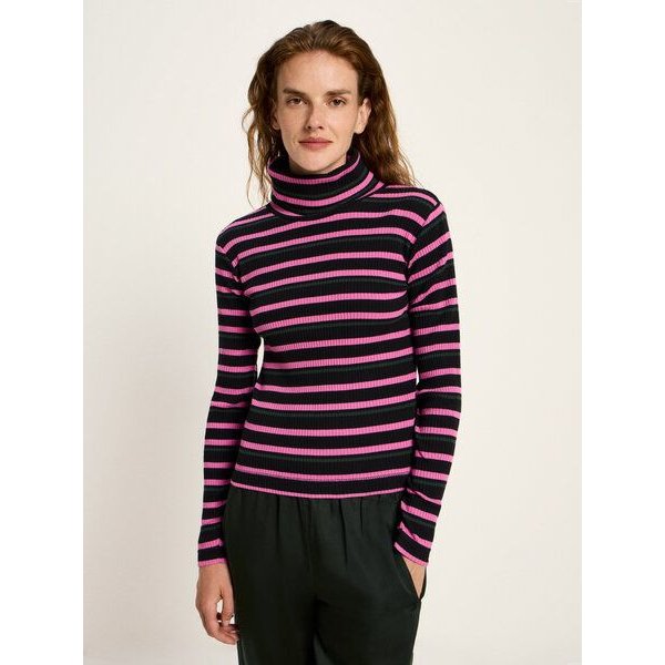 LANIUS Rollkragenshirt aus Bio-Baumwolle
