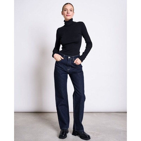 JAN N JUNE STRAIGHT LEG HIGHWAIST JEANS VILCA