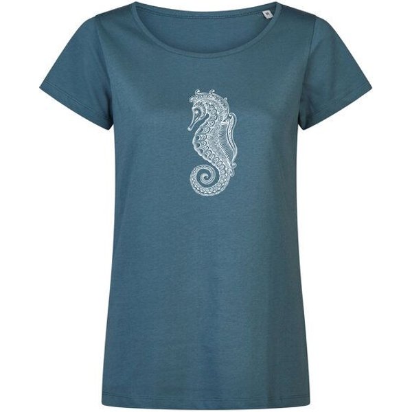 Brandless Basic Bio T-Shirt (ladies) Nr.2 Seepferd GOTS