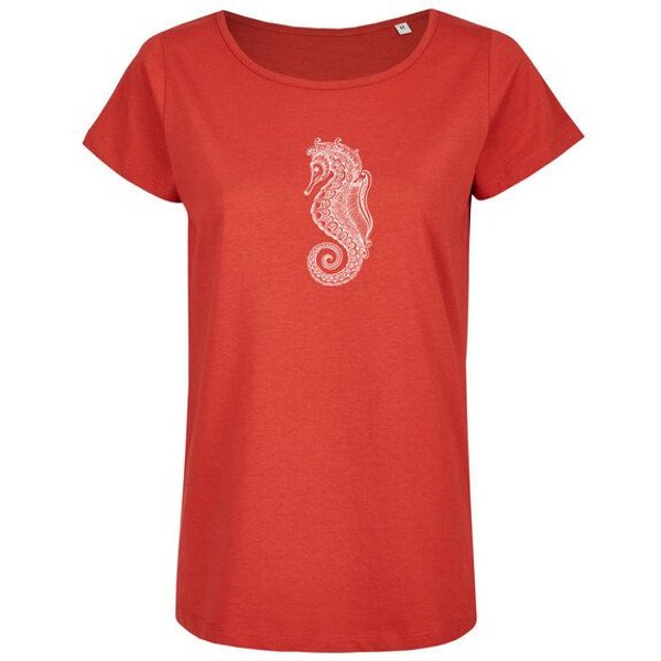 Brandless Basic Bio T-Shirt (ladies) Nr.2 Seepferd GOTS