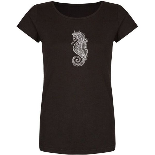 Brandless Basic Bio T-Shirt (ladies) Nr.2 Seepferd GOTS