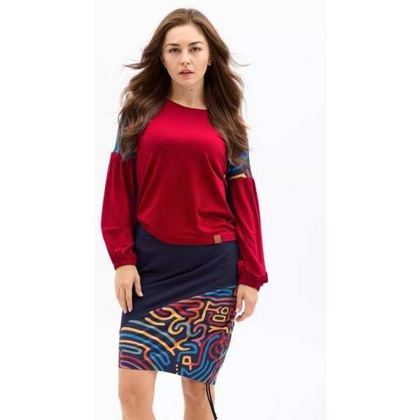 KOKOworld Damen Bluse Lucia aus Viskose EcoVero