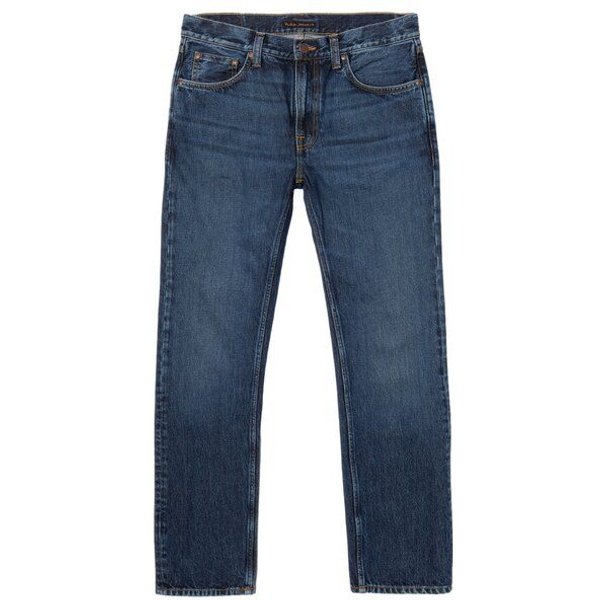 Nudie Jeans Gritty Jackson - Blue Soil