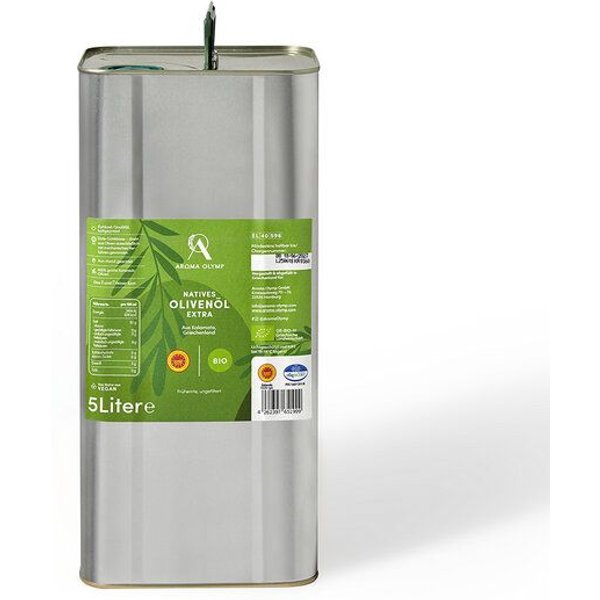 Aroma Olymp Bio natives Olivenöl extra - aus Kalamata, Griechenland (g.U.)