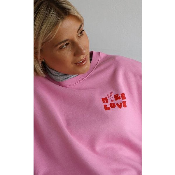 Kultgut Kindness Sweater 100% Bio-Baumwolle - Boxistyle/ More Love