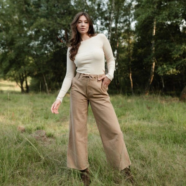 NORDLICHT Damen Hose LYKKE aus fester Bio-Baumwolle