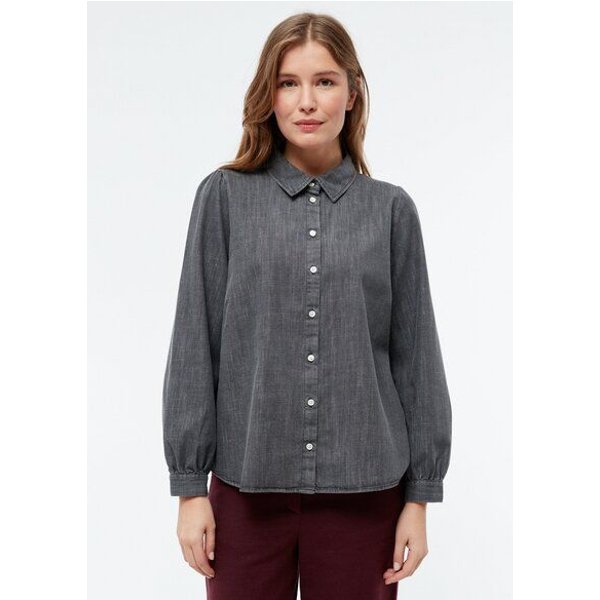 Givn Berlin Jeansbluse GBLYRA in elegantem Schnitt