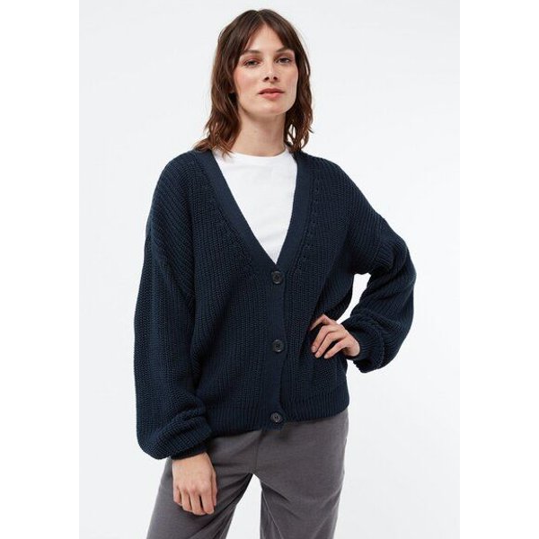 Givn Berlin Strickcardigan GBDESIREE oversize aus Bio-Baumwolle mit Perlmuster-Strick