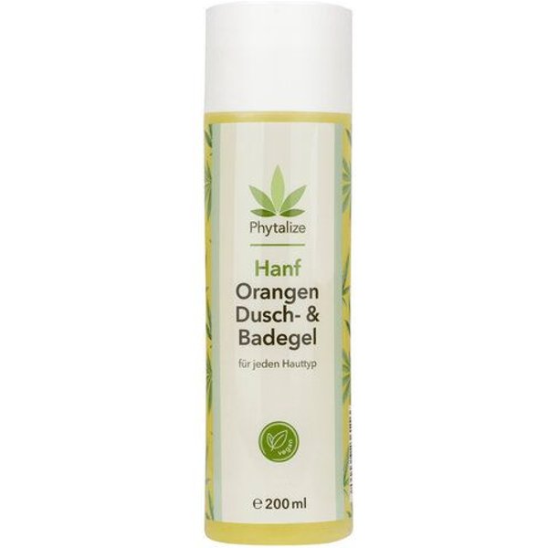 Phytalize Hanf Orangen Dusch- & Badegel – Sanfte Pflege für jeden Tag (200 ml)