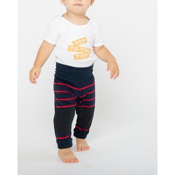 Babbily Superbequeme & langlebige Kita-Leggings - verstärkte Knie, GOTS, EU Produktion - Krabbel & Summ