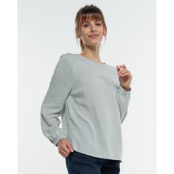 Alma & Lovis Legeres Blusenshirt aus fließendem EcoVero | Raglanbluse