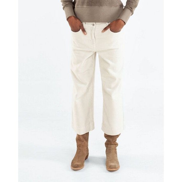 Alma & Lovis Softe Breitcord-Culotte aus Bio-Baumwolle | Cablecord Culotte