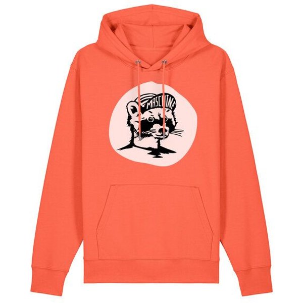 päfjes Waschbär die Maschine / Gravel / Rennrad - Unisex Fair Wear Bio Hoodie