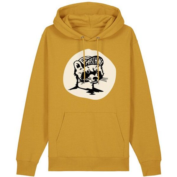 päfjes Waschbär die Maschine / Gravel / Rennrad - Unisex Fair Wear Bio Hoodie