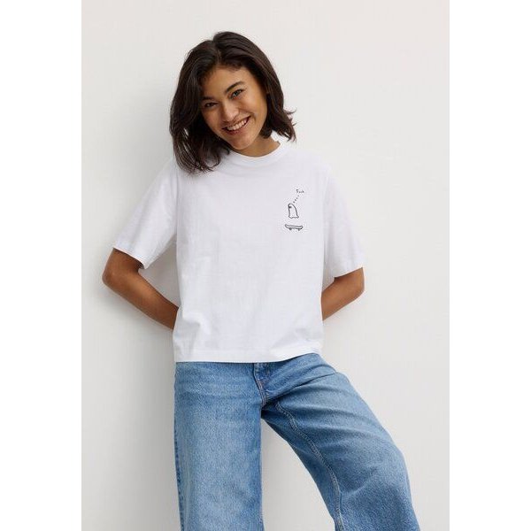 Damen T-Shirt aus Baumwolle - AZOLLA GEISTERFAHRER - recolution
