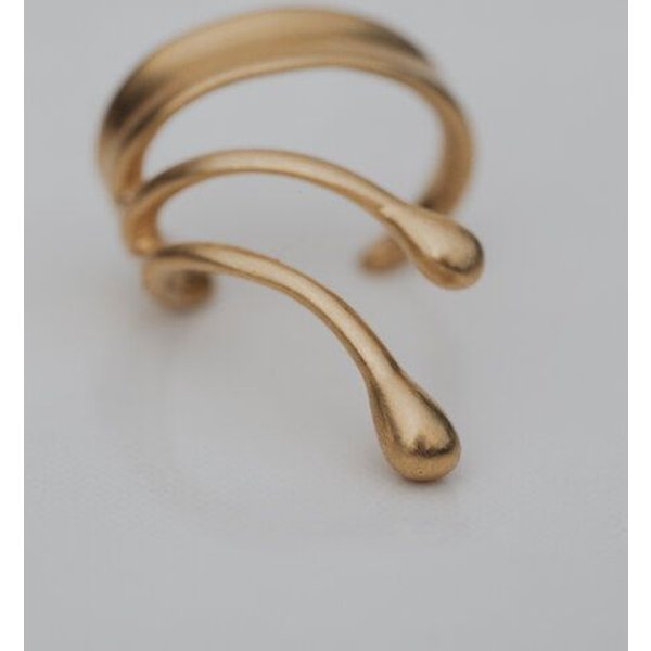 Nella & Sina Ohrringe | Kleine Sina Earcuff | Silber, Gold , Roségold