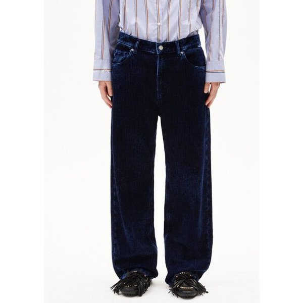ARMEDANGELS HAAYI INDIGO CORD Damen Webhose aus Bio-Baumwolle
